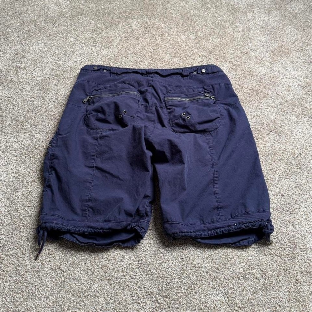 NAVY RLX MONEKY POCKET CARGO SHORTS